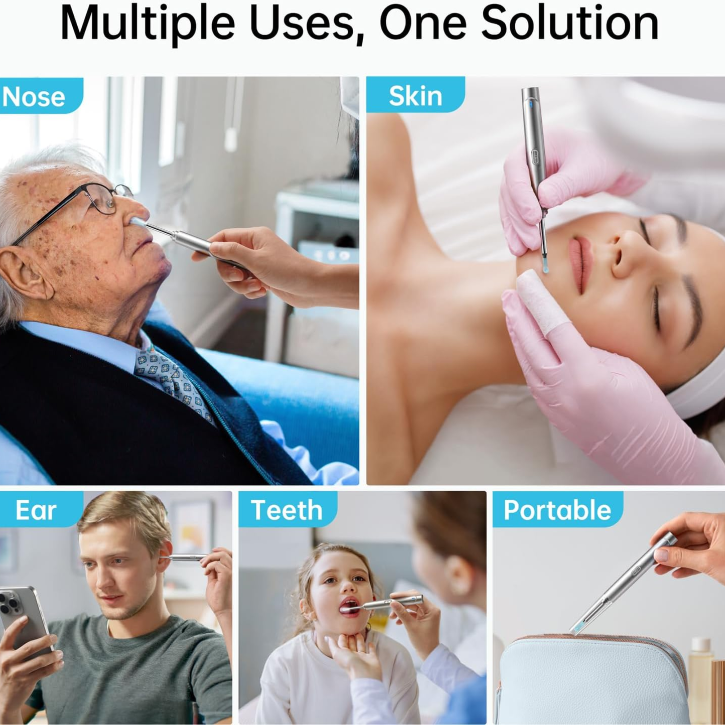 Limpiador de Oídos con Cámara